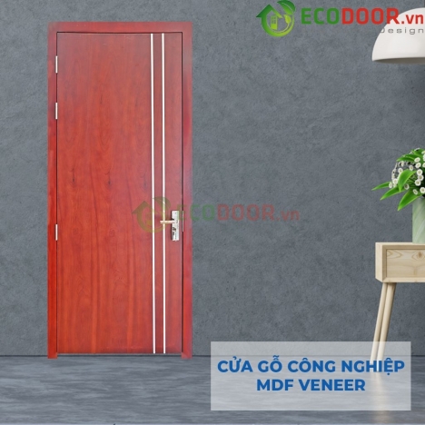 Cửa gỗ công nghiệp MDF chống ẩm tại Ecodoor