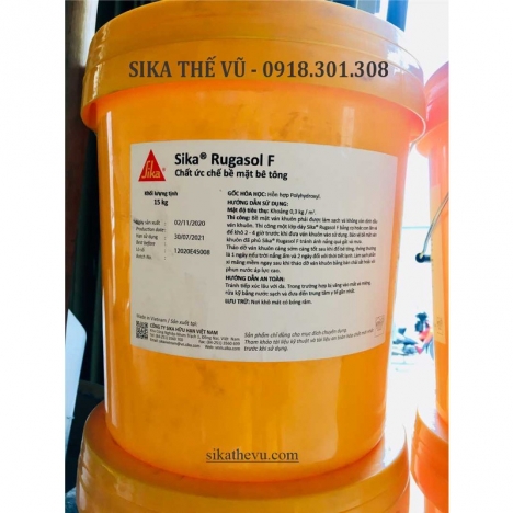 SIKA RUGASOL F | CHẤT ỨC CHẾ BỀ MẶT BÊ TÔNG