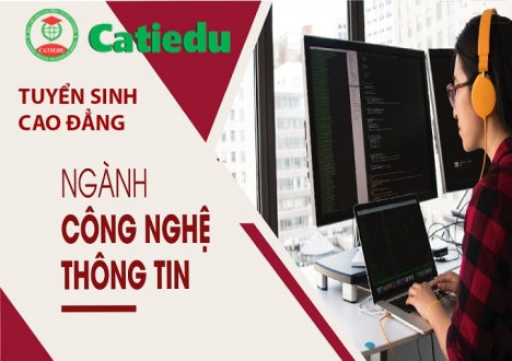 Tuyển sinh cao đẳng công nghệ thông tin - ứng dụng phần mềm