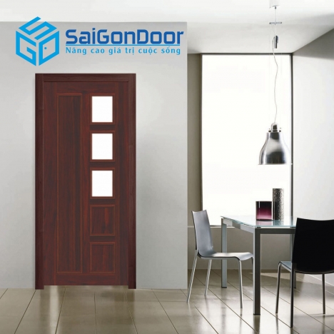 Cửa nhựa nhà tắm PVC tại Saigondoor