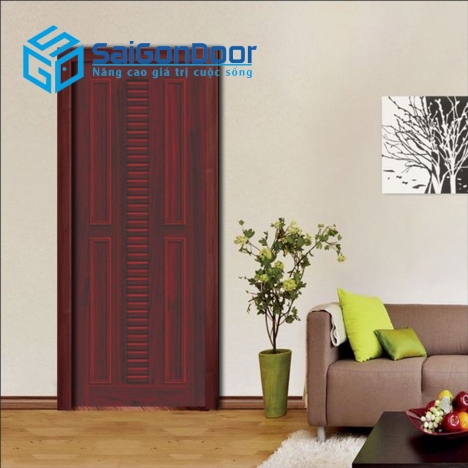 Cửa nhựa nhà tắm PVC tại Saigondoor