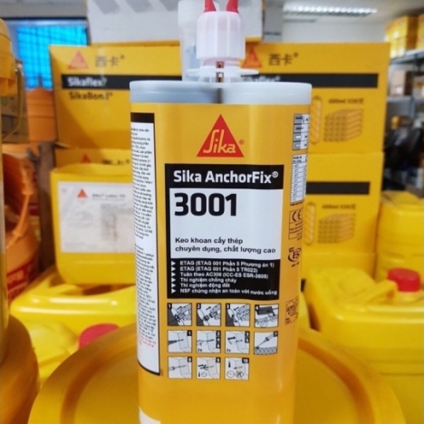 Sika AnchorFix 3001-600ml Keo Khoan Cấy Thép