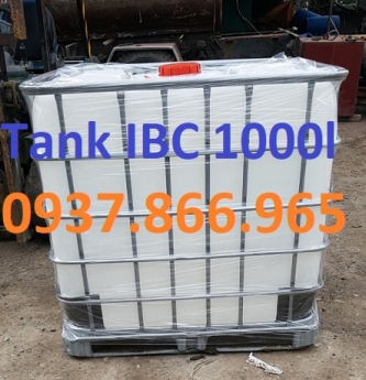 Tank nhựa cũ độ mới 90%,Bồn nhựa màu trắng 1 khối, tank nhựa đựng dung dịch lỏng, bồn nhựa đựng nước