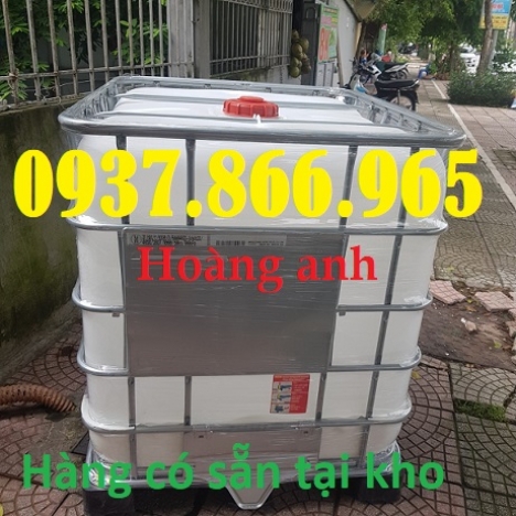 Tank nhựa cũ độ mới 90%,Bồn nhựa màu trắng 1 khối, tank nhựa đựng dung dịch lỏng, bồn nhựa đựng nước