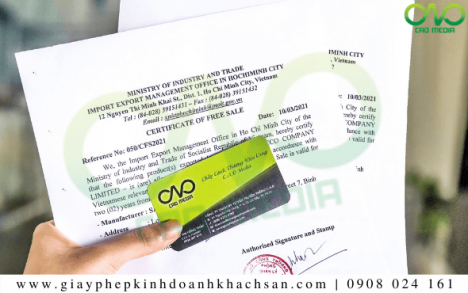 Dịch vụ xin giấy phép lưu hành tự do bánh bao chỉ tại C.A.O Media