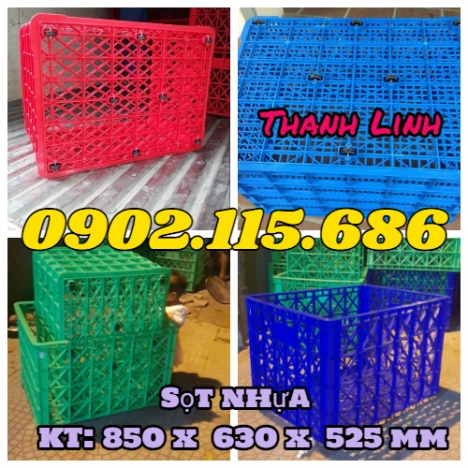 Sọt nhựa có bánh xe, sóng nhựa 8 bánh xe, sọt nhựa công nghiệp,  sọt nhựa kéo hàng,  sọt nhựa có bán