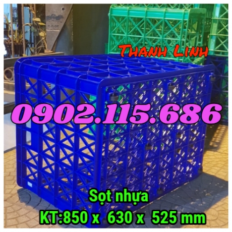 Sọt nhựa có bánh xe, sóng nhựa 8 bánh xe, sọt nhựa công nghiệp,  sọt nhựa kéo hàng,  sọt nhựa có bán