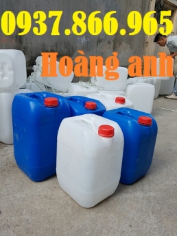 Can nhựa 5 lít,can nhựa hóa chất, can nhựa HDPE 25l đựng hóa chất, can nhựa đựng dung dịch lỏng