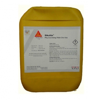 Sika Lite-5L Phụ Gia Chống Thấm Tường Xây Trát