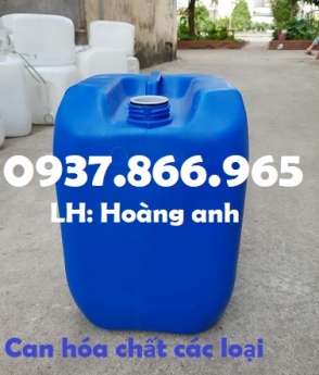 Can nhựa 5 lít,can nhựa hóa chất, can nhựa HDPE 25l đựng hóa chất, can nhựa đựng dung dịch lỏng