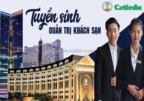 Tuyển sinh cao đẳng quản trị khách sạn