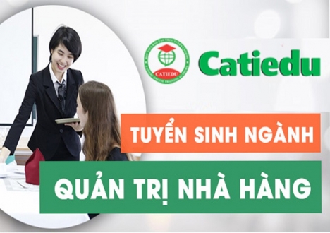 Tuyển sinh cao đẳng quản trị nhà hàng
