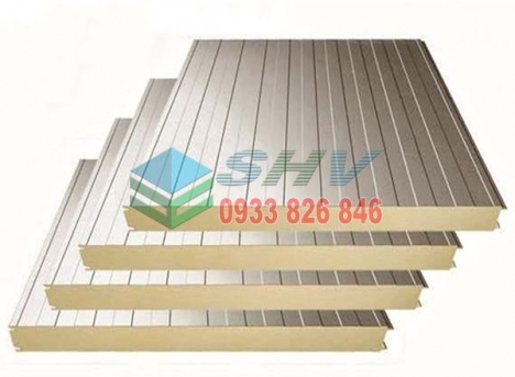 Tôn Panel Pu Sóng Gân Dày 75MM