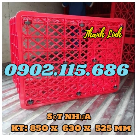 Sọt nhựa có bánh xe, sóng nhựa 8 bánh xe, sọt nhựa công nghiệp,  sọt nhựa kéo hàng,  sọt nhựa có bán