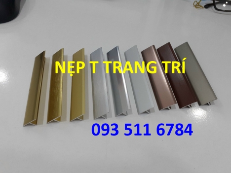 Cần bán: Nẹp nhôm Inox màu trang trí nội thất - Nẹp nhôm tổng kho