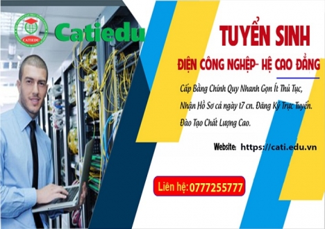 Tuyển sinh cao đẳng điện công nghiệp