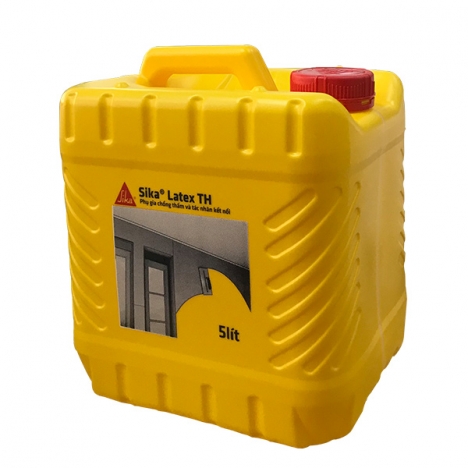 phụ gia chống thấm và tác nhân kết nối SIKA LATEX TH 5LIT
