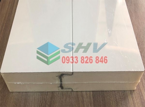 Vách Panel Pu Phẳng Dày 10 Phân