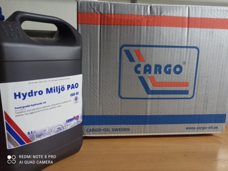 CARGO HYDRO MILJO PAO 32 – DẦU THỦY LỰC 32 CẤP THỰC PHẨM GỐC TỔNG HỢP