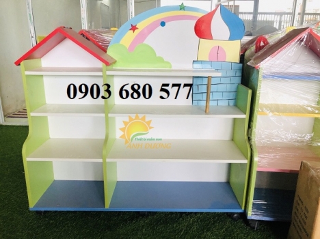 Cung cấp kệ gỗ mầm non cho trẻ em giá rẻ, chất lượng cao
