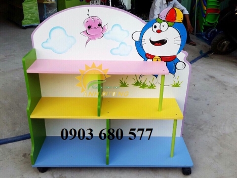 Cung cấp kệ gỗ mầm non cho trẻ em giá rẻ, chất lượng cao