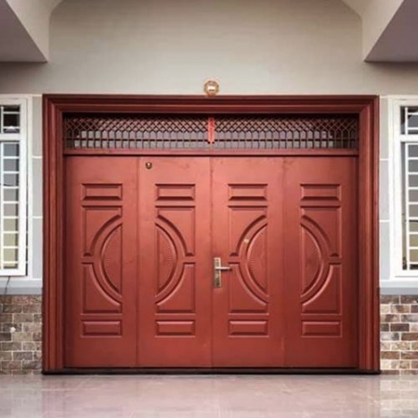 Cửa Thép Vân Gỗ Chống Cháy - Giá Siêu Ưu Đãi Tại GiaPhatDoor