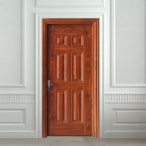 Cửa Thép Vân Gỗ Chống Cháy - Giá Siêu Ưu Đãi Tại GiaPhatDoor