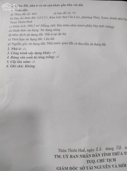 BÁN NHANH LÔ GÓC 2 MẶT TIỀN ĐƯỜNG BÙI VIỆN KHU QUY HOẠCH BIỆT THỰ CẦU LIM– LH: 0393.713.180