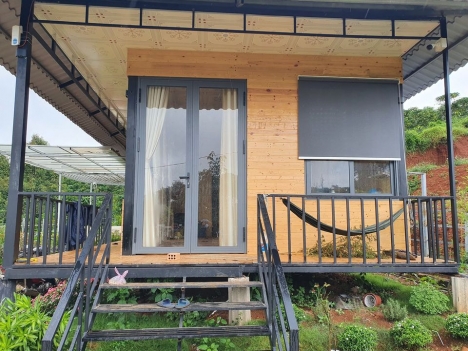 Bán Nhà 1 Trệt 1 Tầng thượng Ngay Trung Tâm Thành Phố Bảo Lộc , Đường Nhựa 7.5 M Giá 950 triệu