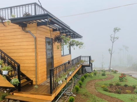 Bán Nhà 1 Trệt 1 Tầng thượng Ngay Trung Tâm Thành Phố Bảo Lộc , Đường Nhựa 7.5 M Giá 950 triệu