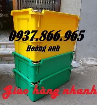 Sản xuất thùng nhựa A2 màu sắc theo yêu cầu,thùng nhựa đặc có hộp  nhựa đặc giá rẻ