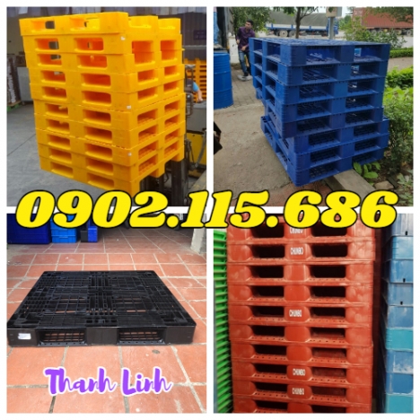 Pallet nhựa, pallet nhựa 1 mặt, pallet nhựa 2 mặt, pallet nâng hàng nặng, pallet nhựa nguyên sinh, p