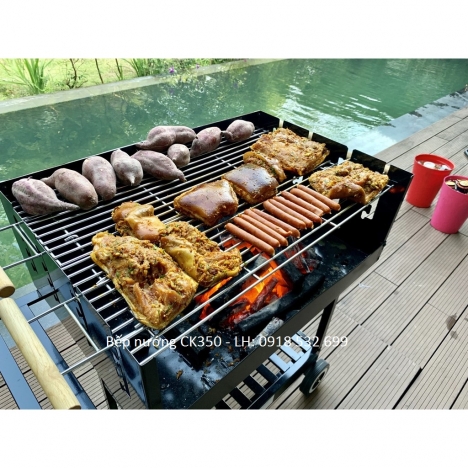 Bếp nướng than hoa không khói  CK350