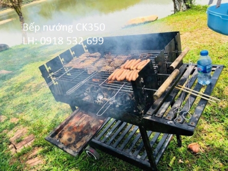 Bếp nướng than hoa không khói  CK350