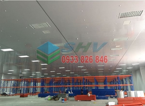 Tôn Panel Rockwool Phẳng Dày 75MM