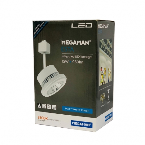 Bộ đèn led trang trí MEGAMAN Chiếu điểm 15W 24° AS Vàng