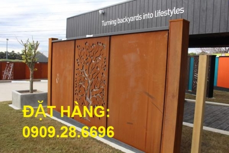 Cung cấp thép Corten A và dung dịch hóa xử lý màu thép