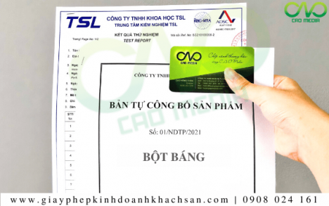 Tự công bố chất lượng sản phẩm bột báng