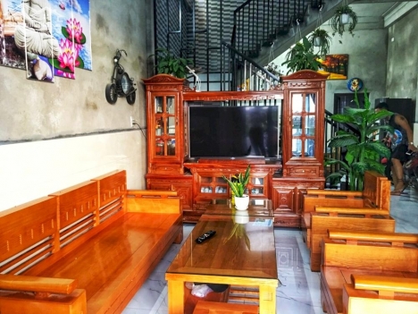 BÁN NHÀ HƯƠNG SƠ MẶT TIỀN SỔ ĐÃ NHẬP THÀNH PHỐ, 2 TẦNG ĐƯỜNG 13M5