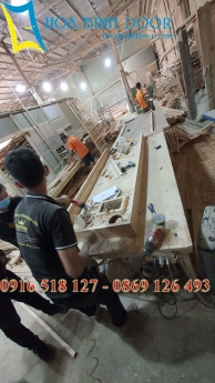 Quy Trình Sản Xuất Cửa Gỗ Công Nghiệp Hoabinhdoor