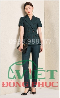 Mẫu áo vest đồng phục  sang trọng và hợp thời trang nhất 2021