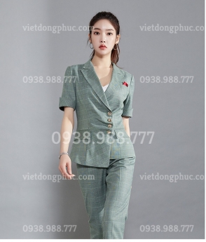Mẫu áo vest đồng phục  sang trọng và hợp thời trang nhất 2021