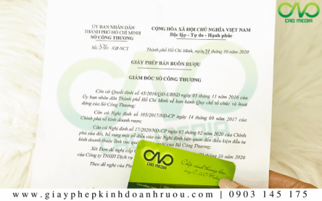 Dịch vụ xin giấy phép bán buôn rượu tại thành phố Thủ Đức