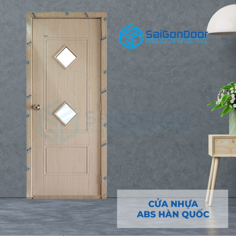 CỬA NHỰA CÓ Ô KÍNH DÙNG CHO VĂN PHÒNG