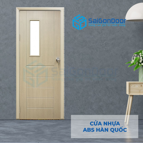 CỬA NHỰA CÓ Ô KÍNH DÙNG CHO VĂN PHÒNG