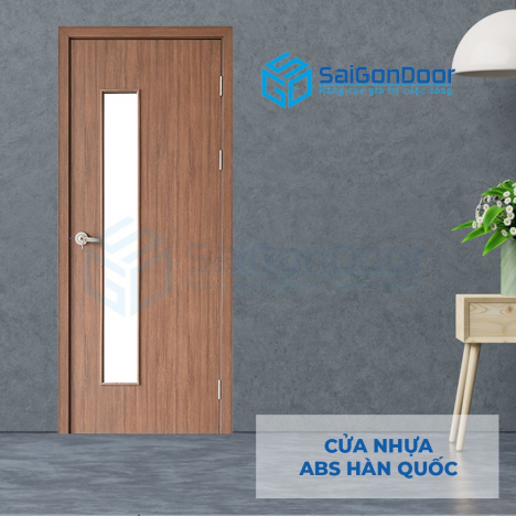 CỬA NHỰA CÓ Ô KÍNH DÙNG CHO VĂN PHÒNG