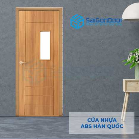 CỬA NHỰA CÓ Ô KÍNH DÙNG CHO VĂN PHÒNG