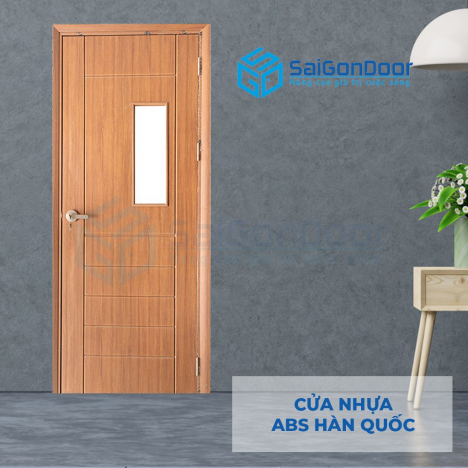 CỬA NHỰA CÓ Ô KÍNH DÙNG CHO VĂN PHÒNG