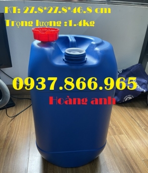 Sản xuất can hóa chất số lượng lớn, can nhựa dùng trong các ngành công nghiệp, can 25l giá rẻ