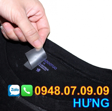 Nhãn ép nhiệt quần áo thể thao, quần áo thời trang (Toàn Quốc)